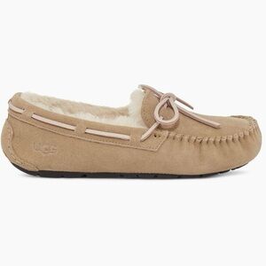 UGG Tan Moccasin Slippers sz 9